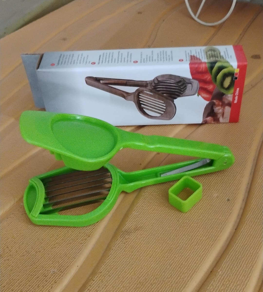 Multipurpose Slicer with Seven Blades, Egg Slicers Stainless Slicer, Strawberry, Tomato, Kiwi, Fruit Cutter, Divider Separator Multipurpose Slicer with Seven Blades, Egg Slicers Stainless Slicer, Strawberry, Tomato, Kiwi, Fruit Cutter, Divider Separator